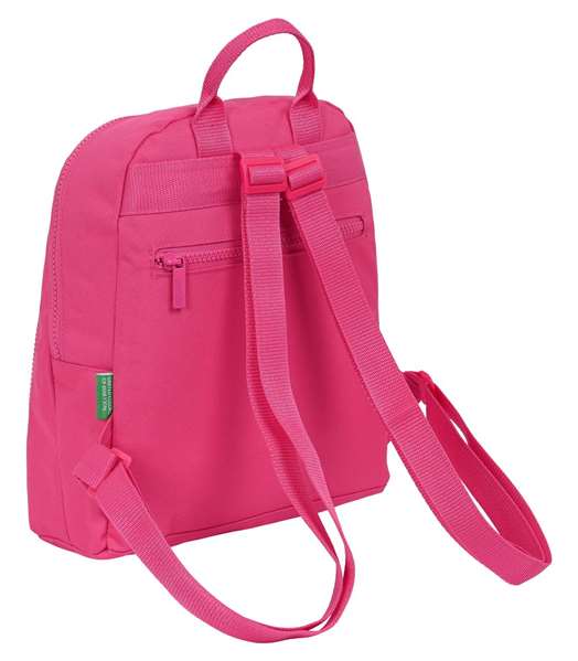 Mochila Casual Benetton Raspberry Fucsia 13 L