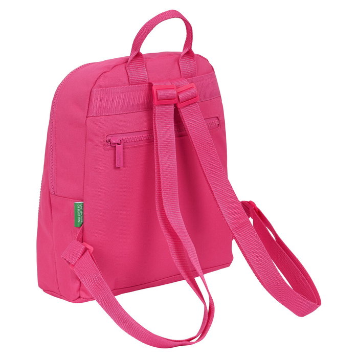 Mochila Casual Benetton Raspberry Fucsia 13 L