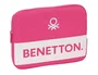 Safta Funda Benetton Raspberry para Portátil 11,6'' - Rosa Fucsia
