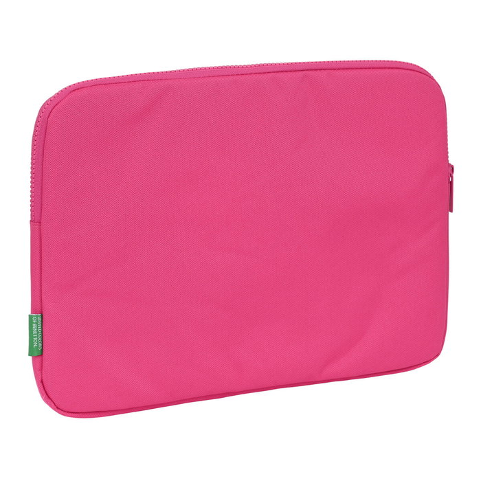 Funda para Portátil Benetton Raspberry Fucsia (34 x 25 x 2 cm) Funda para Portátil Benetton Raspberry Fucsia (34 x 25 x 2 cm)