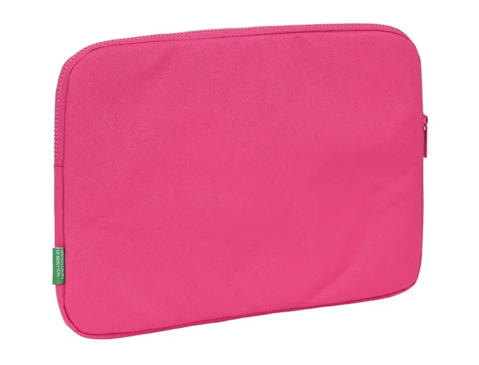 Safta Funda Benetton Raspberry para Portátil 14'' Rosa Fucsia