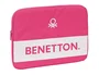 Safta Funda Benetton Raspberry para Portátil 14'' Rosa Fucsia