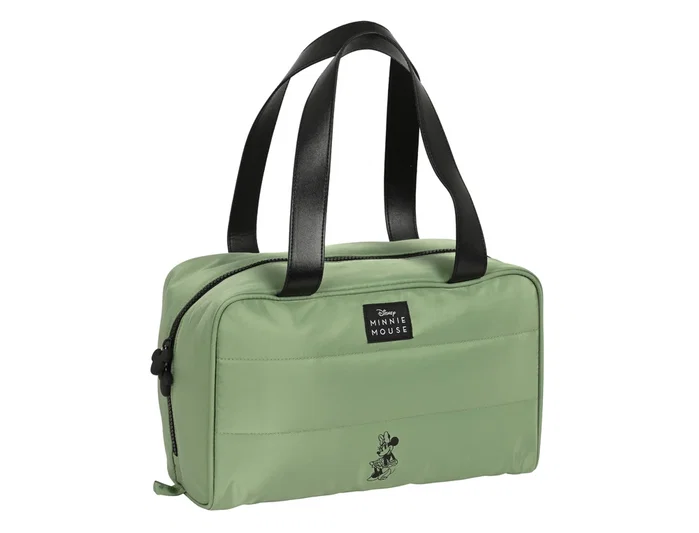 Safta Neceser Rectangular Minnie Mouse Mint Shadow Verde Militar