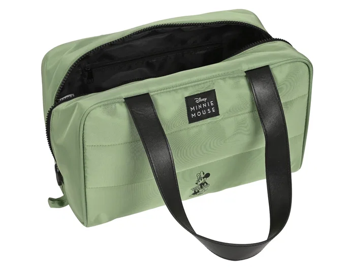 Safta Neceser Rectangular Minnie Mouse Mint Shadow Verde Militar