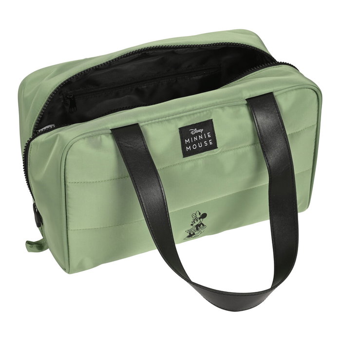 Neceser Escolar Minnie Mouse Mint shadow Verde militar 31 x 14 x 19 cm