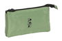 Portatodo Triple Minnie Mouse Mint shadow Verde militar (22 x 12 x 3 cm)