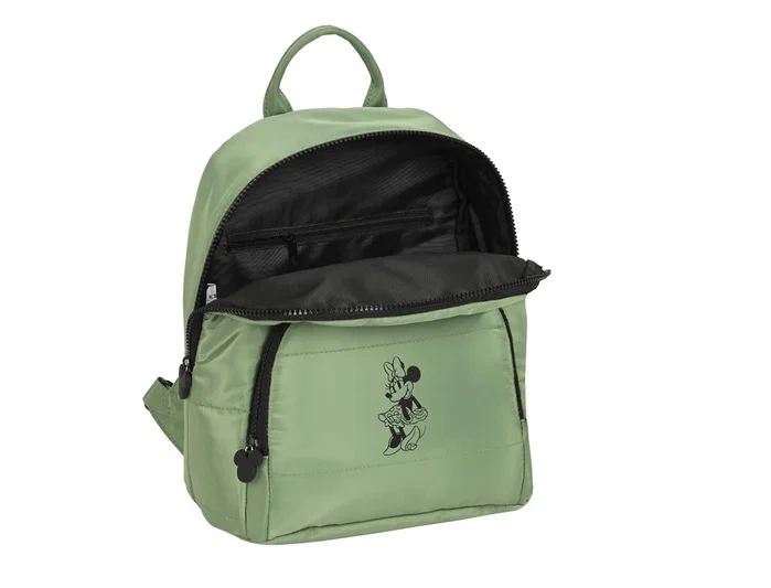 Safta Mini Mochila Minnie Mouse Mint Shadow Verde militar Safta Mini Mochila Minnie Mouse Mint Shadow Verde militar