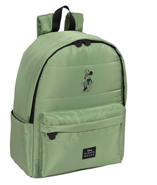 Mochila para Portátil Minnie Mouse minnie mouse Verde militar (31 x 40 x 16 cm)