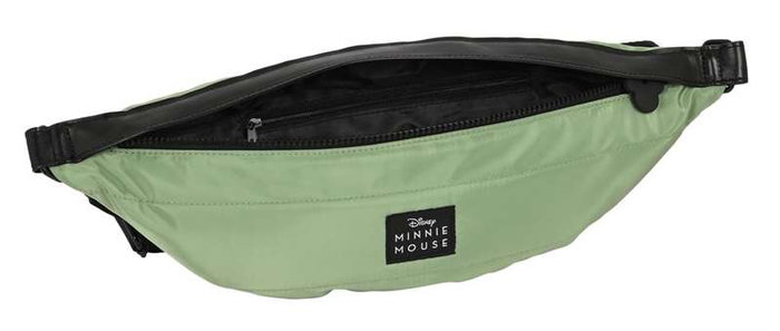 Riñonera Minnie Mouse Mint shadow 41 x 15.5 x 7 cm Verde militar
