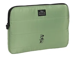 Safta Funda para Portátil 14'' Minnie Mouse Mint Shadow Verde Militar