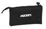 Portatodo Triple Mickey Mouse Clubhouse Mickey mood Negro Rojo 22 x 12 x 3 cm