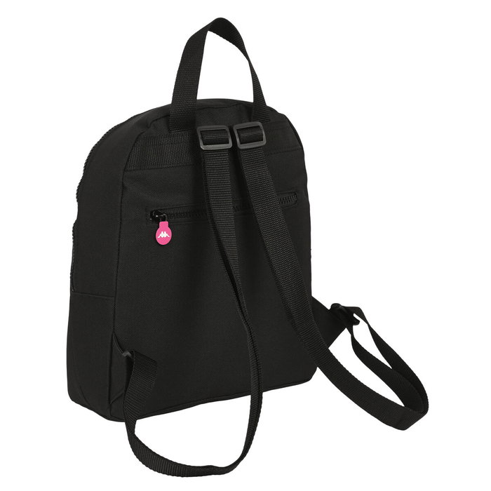 Mochila Casual Kappa Black and pink Negro 13 L Mochila Casual Kappa Black and pink Negro 13 L