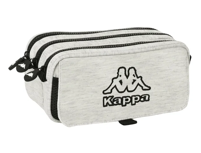 Safta Portatodo Triple Big Kappa Grey Knit Gris