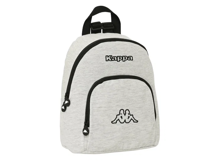 Safta Mini Mochila Kappa Grey Knit Gris