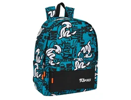 Mochila para Portátil El Niño el niÑo Negro Azul (31 x 40 x 16 cm)