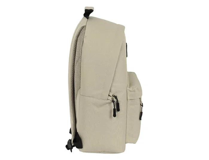 Safta Mochila Munich Basics para Portátil 14,1 Pulgadas Beige Topo