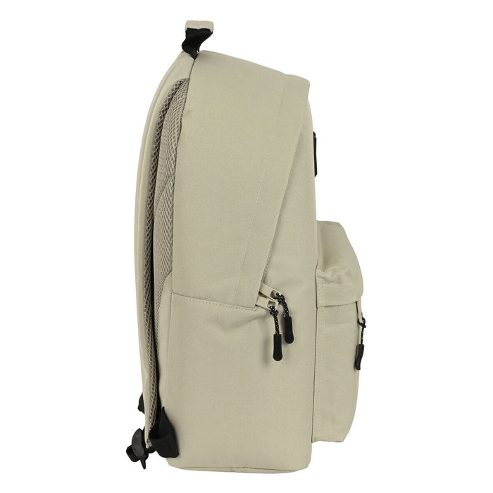Safta Mochila Munich Basics para Portátil 14,1 Pulgadas Beige Topo