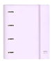 Safta Carpeta 4 Anillas 35 Mm Con Recambio, Color Lila, Tamaño 27x32x3,5