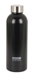 Botella Térmica de Acero Inoxidable Safta Black 500 ml Negro