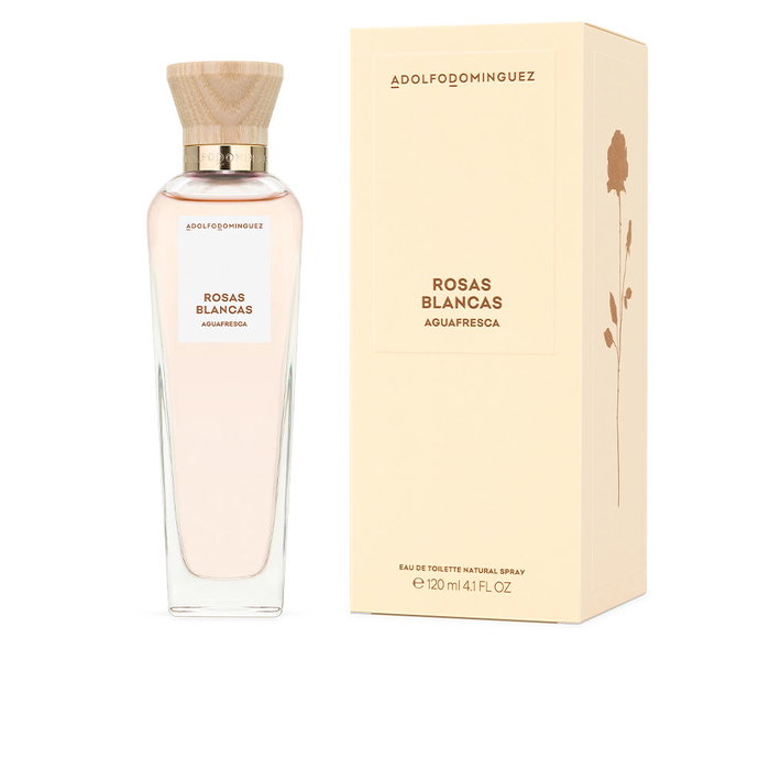 Adolfo Domínguez Agua Fresca de Rosas Blancas Eau de Toilette Vaporizador para Mujer - 120 ml Adolfo Domínguez Agua Fresca de Rosas Blancas Eau de Toilette Vaporizador para Mujer - 120 ml
