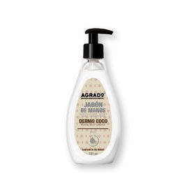 Agrado Jabón de Manos Dermo Coco Hidratante con Aceite de Coco, Envase 500ml