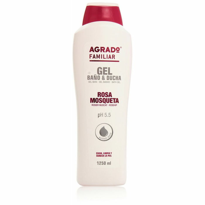 Agrado Gel de Baño Rosa Mosqueta 1250ml Agrado Gel de Baño Rosa Mosqueta 1250ml