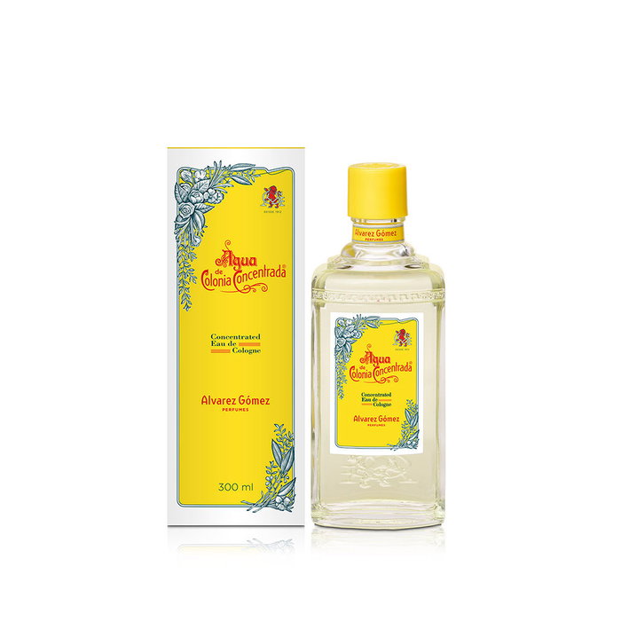 Álvarez Gómez Agua de Colonia Concentrada Eau de Cologne - Unisex, Fragancia Cítrica Aromática Mediterránea, 300 ml Álvarez Gómez Agua de Colonia Concentrada Eau de Cologne - Unisex, Fragancia Cítrica Aromática Mediterránea, 300 ml