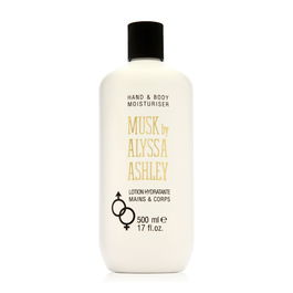 Alyssa Ashley Loción Corporal Musk 500 ml - Floral Amaderada Almizcle, Hidratante y Suave para Piel