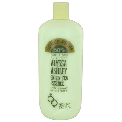 Alyssa Ashley Green Tea Essence Hand & Body Moisturiser 750 ml + 50% GRATIS