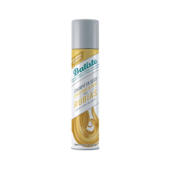 Batiste Champú en Seco Brilliant Blonde para Cabello Rubio 200 ml Batiste Champú en Seco Brilliant Blonde para Cabello Rubio 200 ml