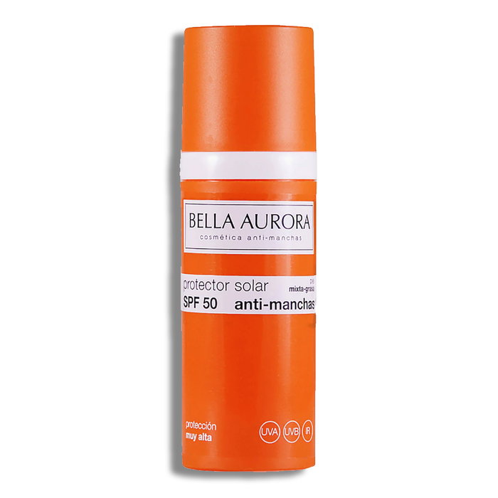 Bella Aurora Gel Solar Protector SPF 50+ Antimanchas para Piel Mixta/Grasa Bella Aurora Gel Solar Protector SPF 50+ Antimanchas para Piel Mixta/Grasa