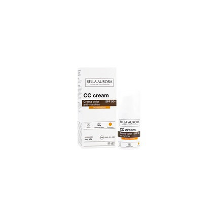 Bella Aurora CC Cream Anti-manchas Tono Medio SPF50+