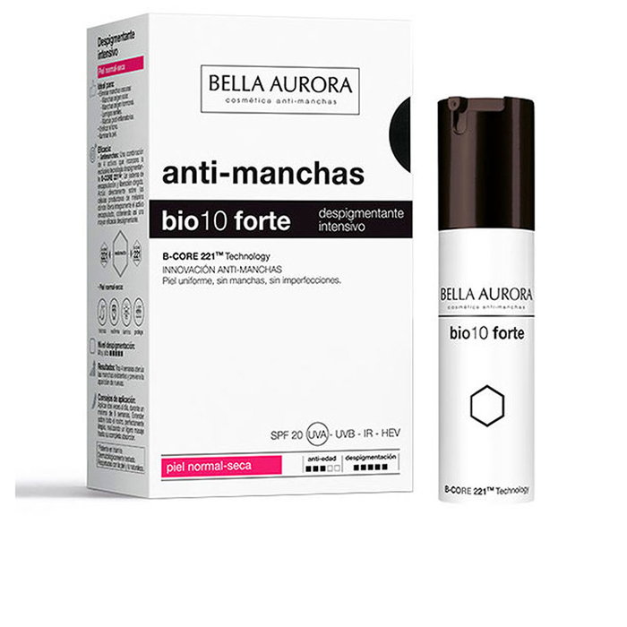 Bella Aurora BIO10 FORTE Despigmentante Intensivo Piel Seca 30 ml Bella Aurora BIO10 FORTE Despigmentante Intensivo Piel Seca 30 ml