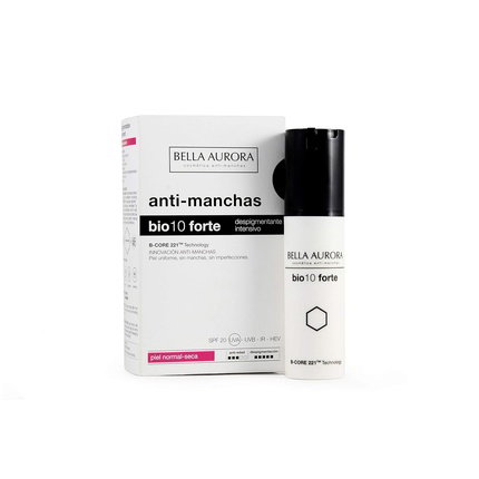 Bella Aurora BIO10 FORTE Despigmentante Intensivo Piel Seca SPF20 30ml Bella Aurora BIO10 FORTE Despigmentante Intensivo Piel Seca SPF20 30ml