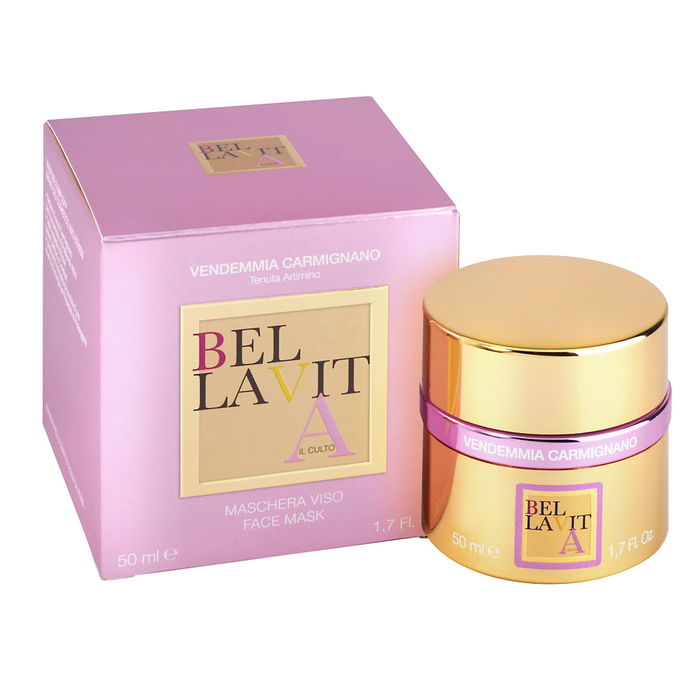Bella Vita Carmignano Máscara Facial Reparadora y Calmante para Piel Seca y Delicada 50 mL, Confort Inmediato Bella Vita Carmignano Máscara Facial Reparadora y Calmante para Piel Seca y Delicada 50 mL, Confort Inmediato