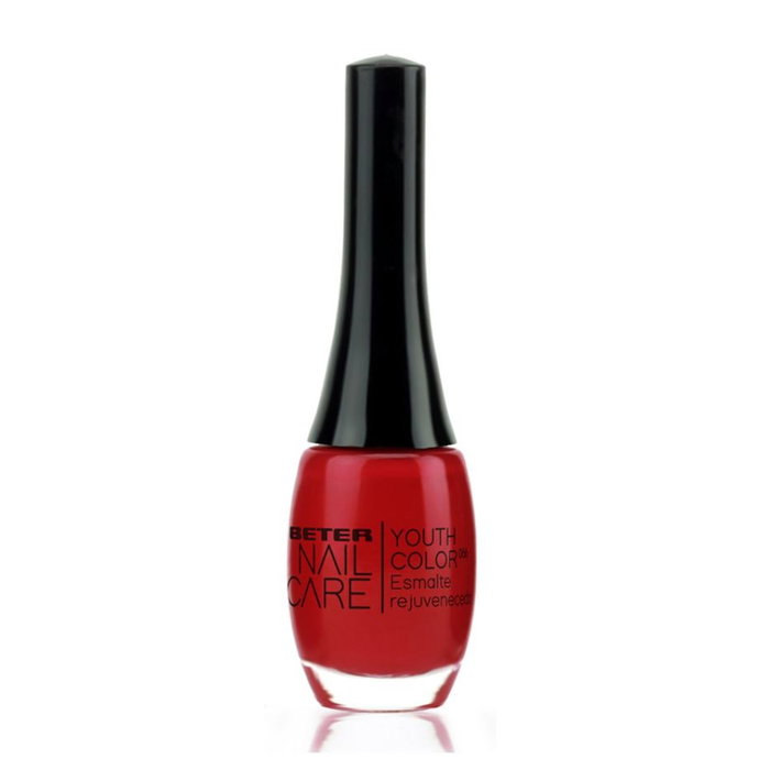 Beter Esmalte de Uñas Tratamiento Nail Care Youth Color #066 Almost Red Light 11 ml - Vegano, Brillo Extra, Alta Durabilidad con Vitamina C y Ácido Hialurónico Beter Esmalte de Uñas Tratamiento Nail Care Youth Color #066 Almost Red Light 11 ml - Vegano, Brillo Extra, Alta Durabilidad con Vitamina C y Ácido Hialurónico