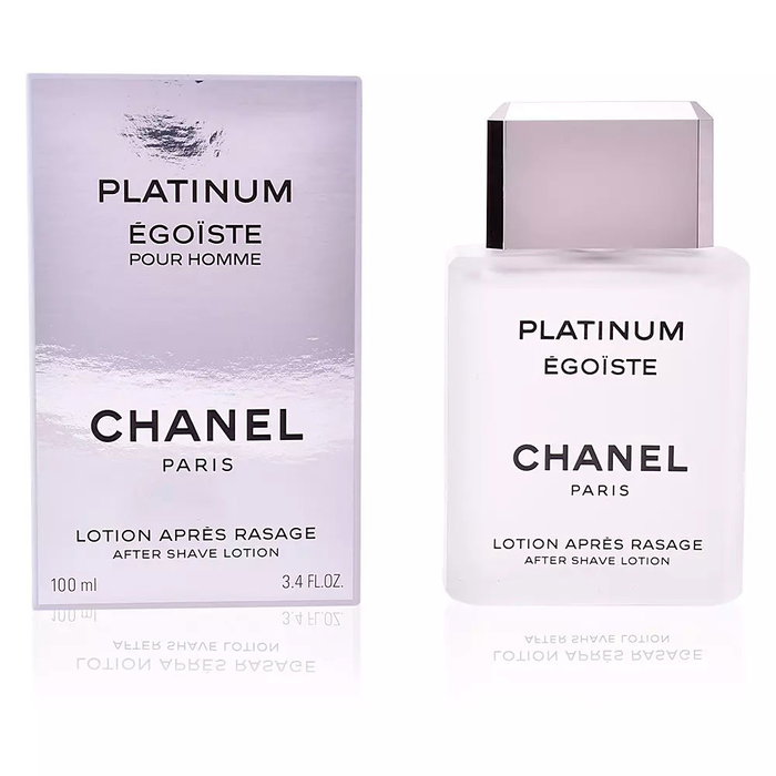 Chanel ÉGOÏSTE PLATINUM Loción Después del Afeitado para Hombre, Aroma Fresco y Revitalizante, 100 ml