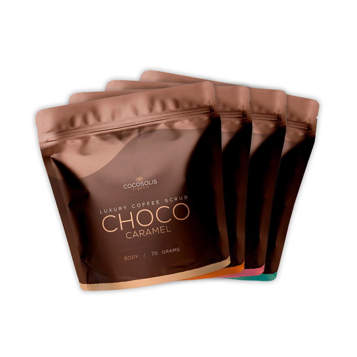 Cocosolis Luxury Coffee Scrub Box 4x70g