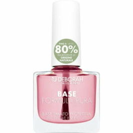 Deborah Laca Uñas Fórmula Pura Base Nº0 Larga Duración Color Cubriente Brillo Excepcional Ingredientes Origen Natural 4Free