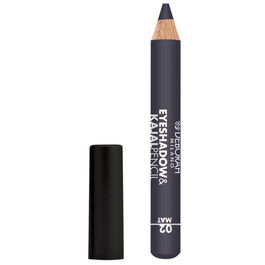 Deborah Dh Eyeshadow&Kajal Pencil Lápiz de Ojos y Delineador Negro N.02