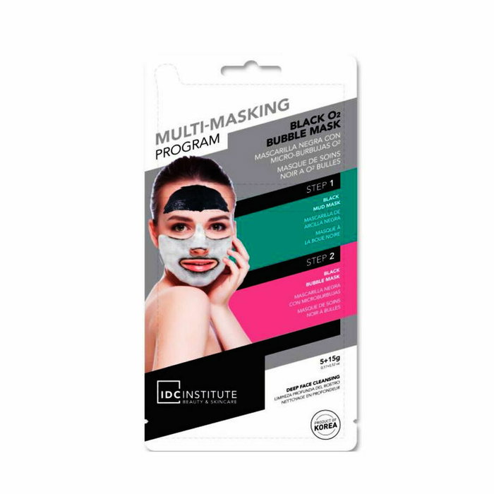 Idc Institute Multi Masking Black Bubble Mascarilla Espumosa Negra Idc Institute Multi Masking Black Bubble Mascarilla Espumosa Negra