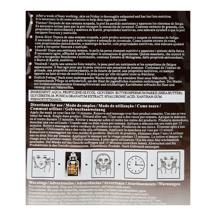 Idc Instituto Español Mascarilla Facial Granado con Manteca de Karité 22 gr