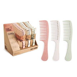 Idc Institute Peine Eco All Purpose Comb para Desenredar Cabello Rápido y Suave, Minimiza el Daño, Deja el Cabello Suave y Brillante