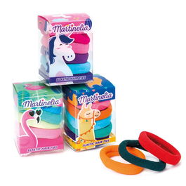 Martinelia Gomas para el Pelo Infantil Elásticas y Suaves para Niñas