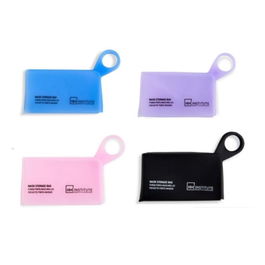 Idc Estuche Portamascarillas de Silicona para Guardar Mascarillas Limpias y Seguras