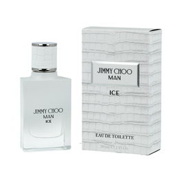 Jimmy Choo Man Ice Eau de Toilette para Hombre 30 ml - Perfume Amaderado Aromático con Notas de Mandarina, Vetiver y Almizcle