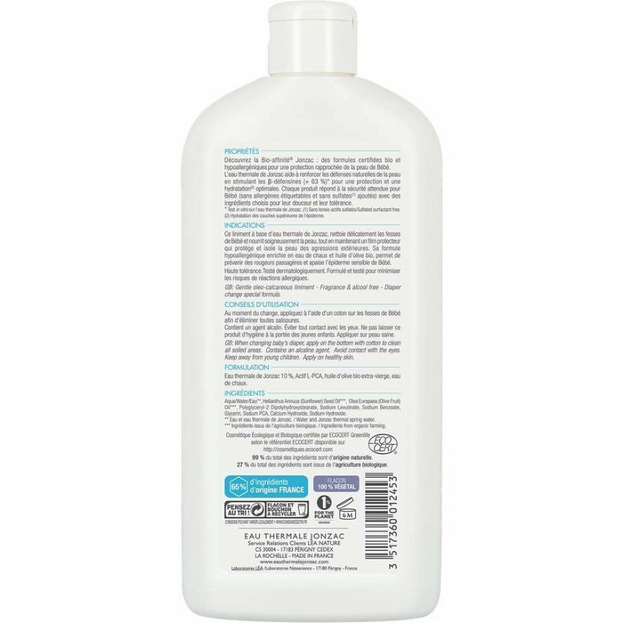 Jonzac Liniment Doux Oleo-Calcaire 500ml Jonzac Liniment Doux Oleo-Calcaire 500ml