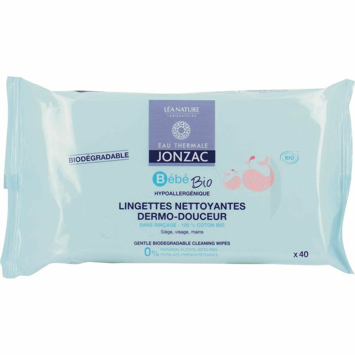 Eau Thermale Jonzac Toallitas Dermo-Apaisantes Biodegradables 40 unidades Eau Thermale Jonzac Toallitas Dermo-Apaisantes Biodegradables 40 unidades
