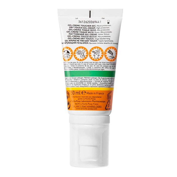 La Roche Posay ANTHELIOS UV-MUNE 400 OIL CONTROL gel-crema SPF50+ Protector Solar Facial 50 ml