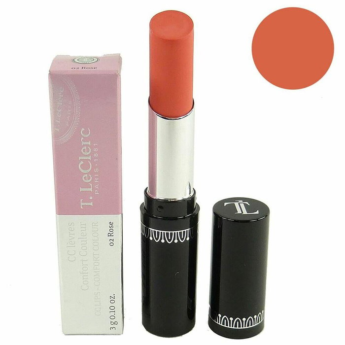 Leclerc Barra de Labios CC Tono 02 Rose 3 gr Leclerc Barra de Labios CC Tono 02 Rose 3 gr